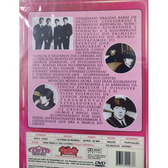 Dvd The Rock Story The Beatles, Journey Dvd The Rock Story The Beatles, Journey