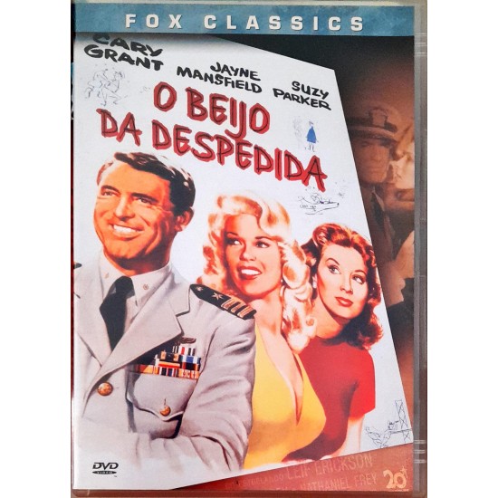 Dvd O Beijo da Despedida, Cary Grant, Jayne Mansfield