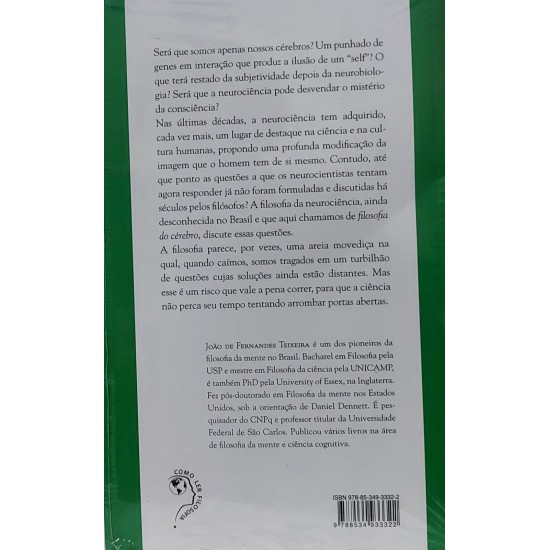 Filosofia do Cérebro, João de Fernandes Teixeira, Série Como Ler Filosofia