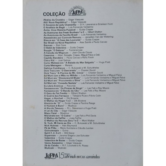 Major Fatal, Moebius, Editora LPM, Edição 1988 - Frete Gratis Major Fatal, Moebius, Editora LPM, Edição 1988 - Frete Gratis