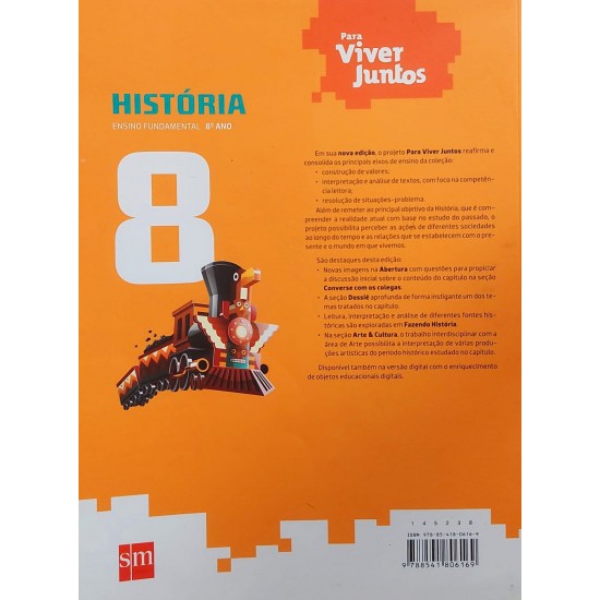 História 8, Ensino Fundamental 8o Ano, Anderson Roberti dos Reis, Para Viver Juntos História 8, Ensino Fundamental 8o Ano, Anderson Roberti dos Reis, Para Viver Juntos