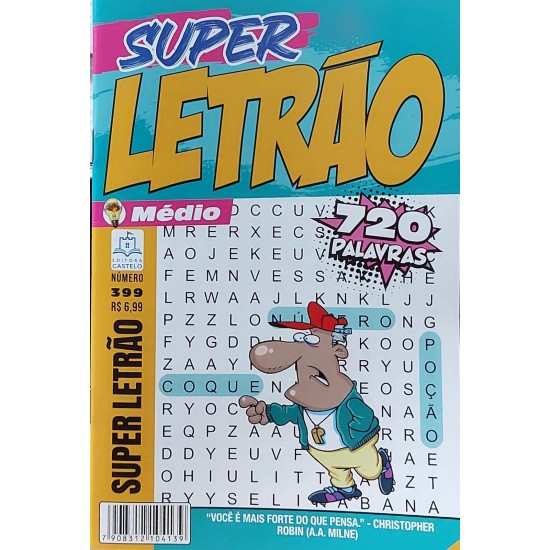 Kit com 5 Caça Palavras , Passatempos Super Letrão, Caça Letrão, Cripto