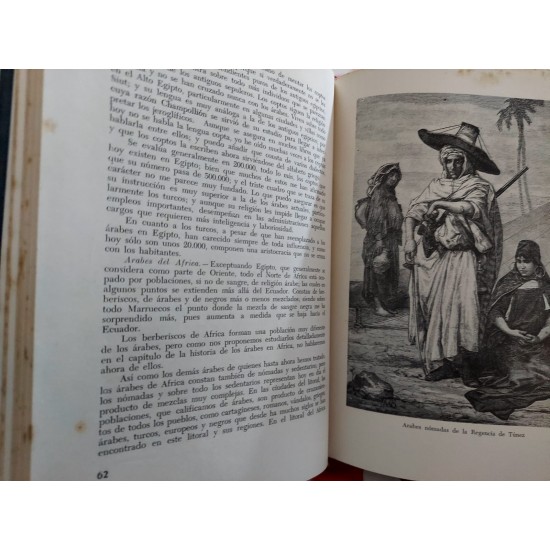 La Civilizacion de Los Arabes, Gustavo Le Bon. Editorial Arabigo, Argentina, Capa Dura, Edição 1947