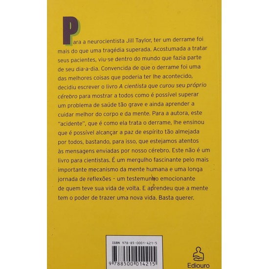 A Cientista que Curou Seu Próprio Cérebro, Jill Bolte Taylor