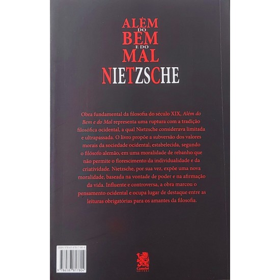 Além do Bem e do Mal, Nietzsche, Texto Integral Além do Bem e do Mal, Nietzsche, Texto Integral