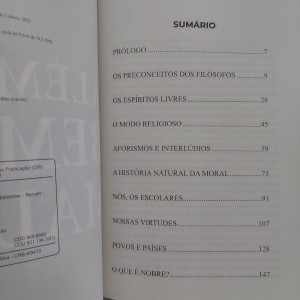 Além do Bem e do Mal, Nietzsche, Texto Integral Além do Bem e do Mal, Nietzsche, Texto Integral