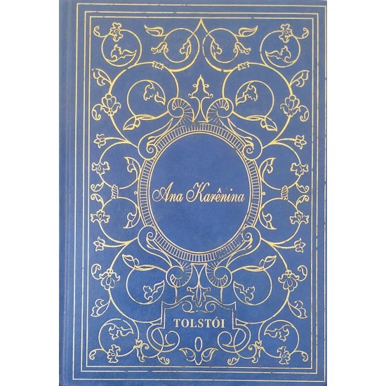 Ana Karênina, Leon Tolstoi, Capa de Luxo com Letras Douradas, Edição 2002