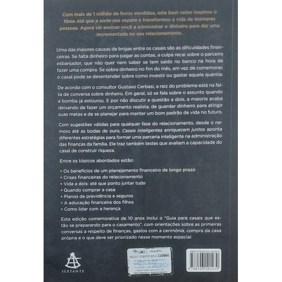 Casais Inteligentes Enriquecem Juntos. Finanças para Casais, Gustavo Cerbasi