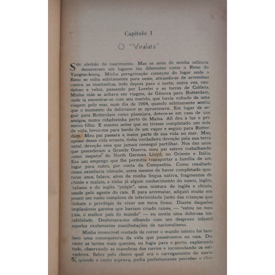 Do Fundo da Noite, Jan Valtin, Volume 1 e 2 - Completo, Capa de Luxo Verde em Percalux, Com Letras Douradas
