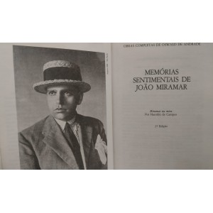 Memórias Sentimentais de João Miramar, Oswald de Andrade Memórias Sentimentais de João Miramar, Oswald de Andrade