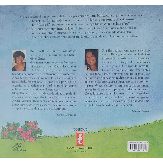 No Oco do Toco, Haicais Para Crianças, Edméa Campbells, Ilustrações Marcia Misawa