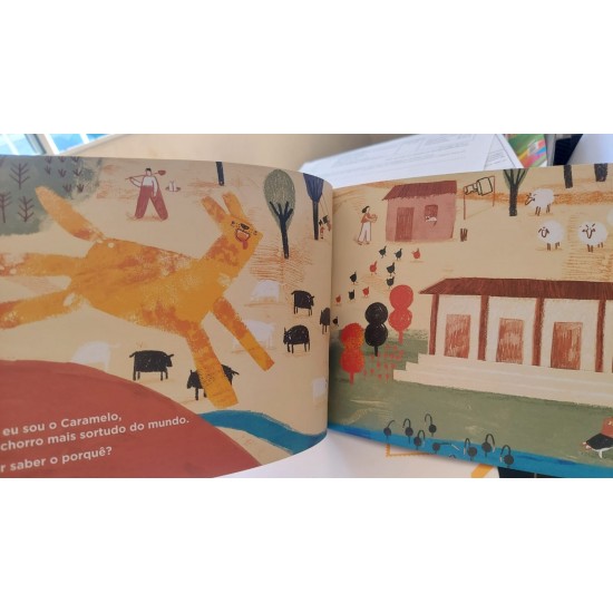 O Cachorro Mais Sortudo do Mundo, Juliana Basile - Frete Grátis O Cachorro Mais Sortudo do Mundo, Juliana Basile - Frete Grátis