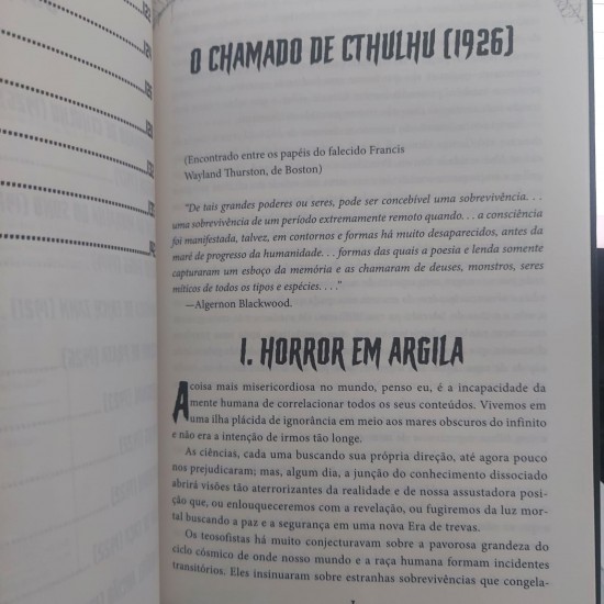 O Chamado de Cthulhu, H. P. Lovecraft O Chamado de Cthulhu, H. P. Lovecraft