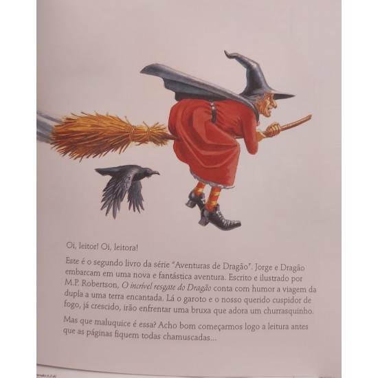 O Incrível Resgate do Dragão, M. P. Robertson - Frete Grátis
