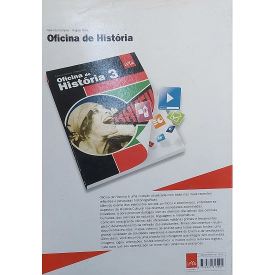 Oficina de História 3, Flávio de Campos, Regina Claro