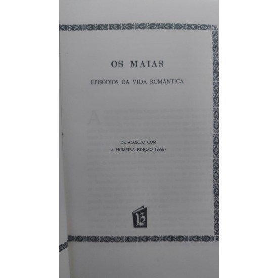 Os Maias, Episódios da Vida Romântica, Eça de Queiroz, Capa dura de luxo com Letras Douradas, Edição Portuguesa Os Maias, Episódios da Vida Romântica, Eça de Queiroz, Capa dura de luxo com Letras Douradas, Edição Portuguesa