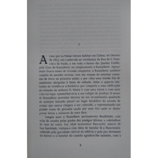 Os Maias, Episódios da Vida Romântica, Eça de Queiroz, Capa dura de luxo com Letras Douradas, Edição Portuguesa Os Maias, Episódios da Vida Romântica, Eça de Queiroz, Capa dura de luxo com Letras Douradas, Edição Portuguesa