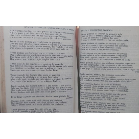 Poesia Completa e Prosa, Volume Único, Vinicius de Moraes, Editora Nova Aguilar, Frete Grátis Poesia Completa e Prosa, Volume Único, Vinicius de Moraes, Editora Nova Aguilar, Frete Grátis