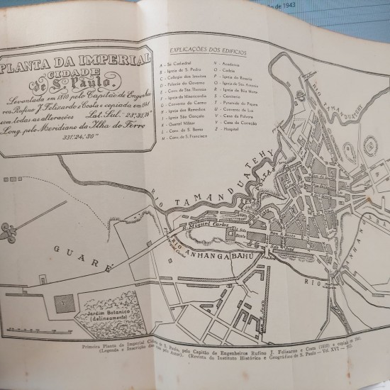 São Paulo de Outrora, Evocações da Metrópole, Paulo Cursino de Moura, Edição de 1943 São Paulo de Outrora, Evocações da Metrópole, Paulo Cursino de Moura, Edição de 1943