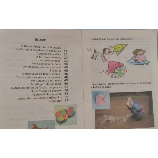 Vivendo a Matemática, Geometria das Dobraduras, Luiz Márcio Imenes
