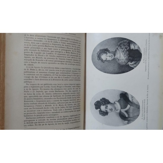 Dom Pedro Primeiro e a Marquesa de Santos. A Vista de Cartas Intimas e de Outros Documentos Públicos e Particulares, Alberto Rangel, Edição de 1928 Dom Pedro Primeiro e a Marquesa de Santos. A Vista de Cartas Intimas e de Outros Documentos Públicos e Particulares, Alberto Rangel, Edição de 1928