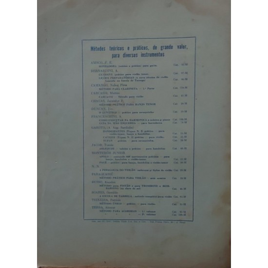 Método de Pistão, Trombone e Bombardino na Clave de Sol, Amadeu Russo