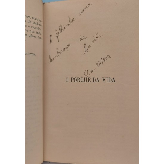 O Porque da Vida, Leon Denis, Edição de 1928, Federação Espirita