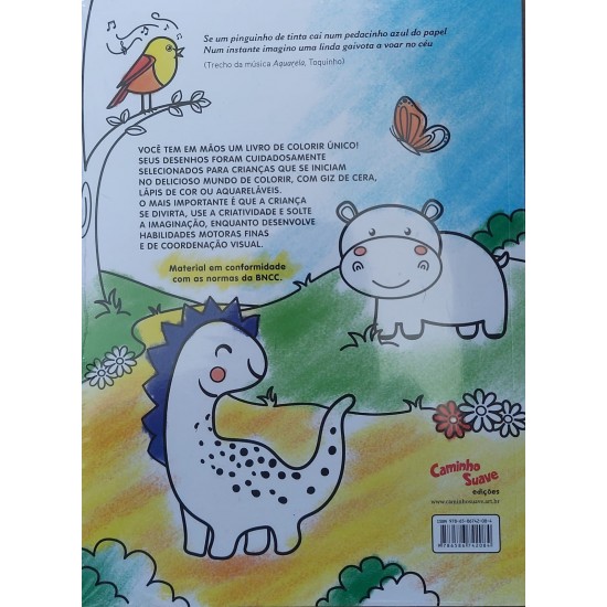 Livro de Colorir Caminho Suave, Colorindo e Aprendendo, Maíra Lot Micales Livro de Colorir Caminho Suave, Colorindo e Aprendendo, Maíra Lot Micales