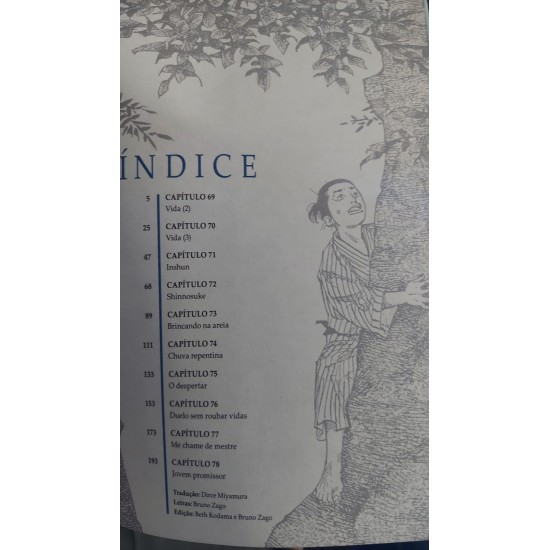 Mangá Vagabond Numero 8, Takehiro Inoue