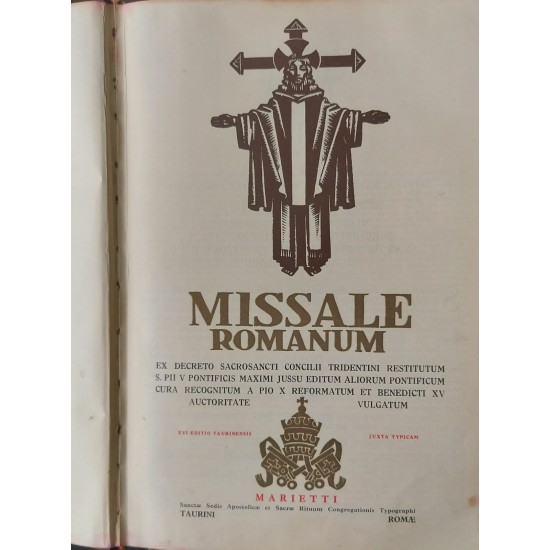 Missale Romanum Ex Decreto Sacrosancti, Marietti, Maurilius, Tituli S. Marcelli S. R. E. Presbyter Cardinalis, Edição de 1956