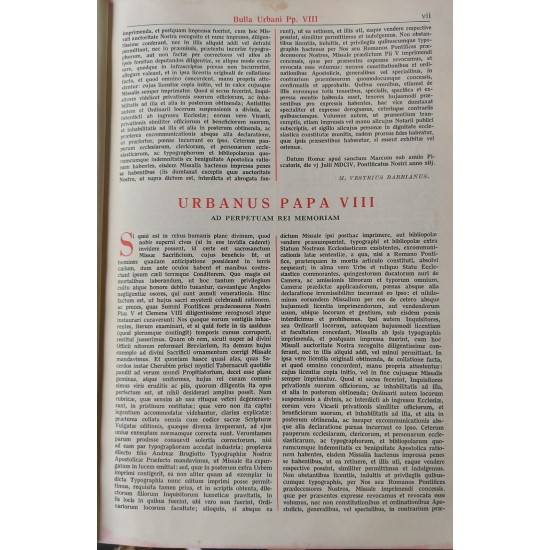 Missale Romanum Ex Decreto Sacrosancti, Marietti, Maurilius, Tituli S. Marcelli S. R. E. Presbyter Cardinalis, Edição de 1956