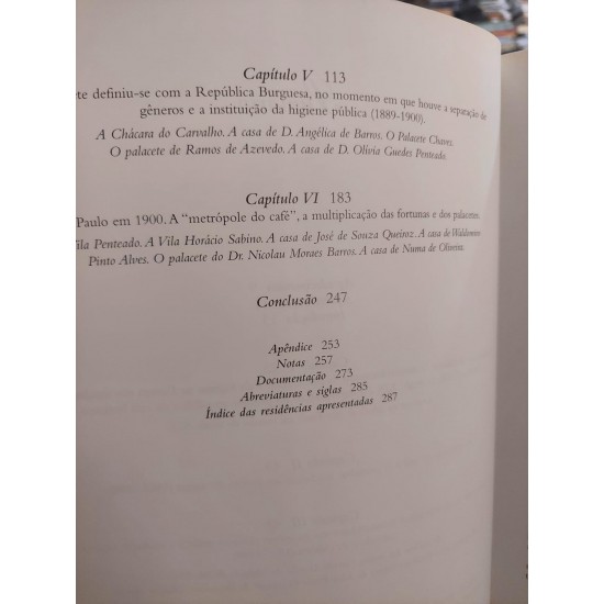 O Palacete Paulistano e Outras Formas Urbanas de Morar da Elite Cafeeira, 1867 a 1918, Maria Cecília Naclério Homem O Palacete Paulistano e Outras Formas Urbanas de Morar da Elite Cafeeira, 1867 a 1918, Maria Cecília Naclério Homem