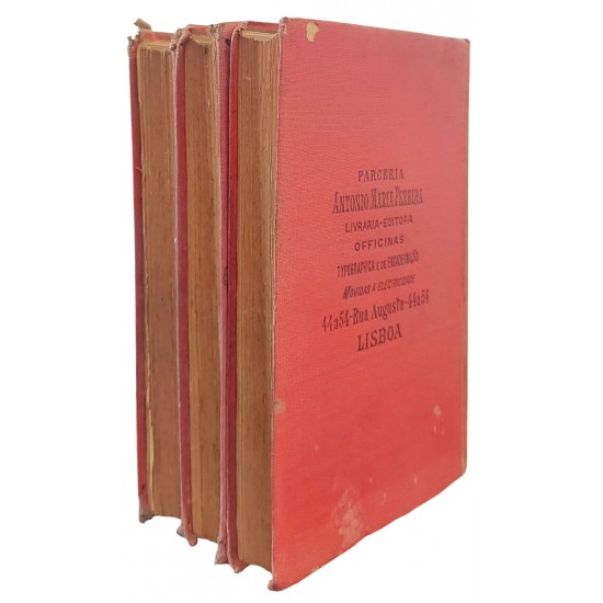 Obras Completas de Luiz de Camões, Tomo I, Tomo II, Tomo III, Edição de 1912, Capa Dura Obras Completas de Luiz de Camões, Tomo I, Tomo II, Tomo III, Edição de 1912, Capa Dura