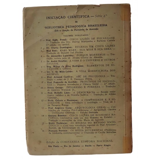 Os Mitos Hitleristas, Problemas da Alemanha Contemporânea, François Perroux, Edição de 1937 Os Mitos Hitleristas, Problemas da Alemanha Contemporânea, François Perroux, Edição de 1937