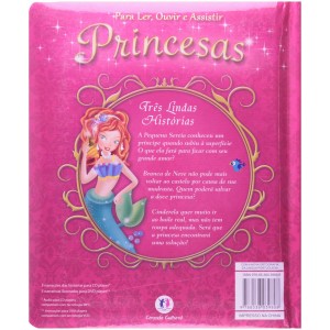 Para Ler, Ouvir e Assistir, Princesas, Ciranda Cultural Para Ler, Ouvir e Assistir, Princesas, Ciranda Cultural