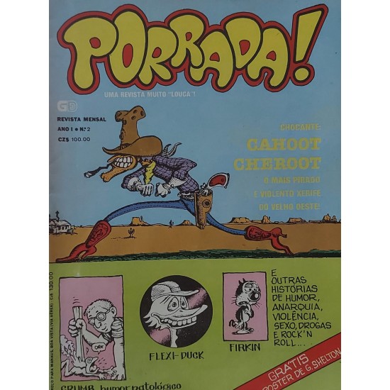 Porrada, Uma Revista Muito Louca, Ano 1, Numero 2 Porrada, Uma Revista Muito Louca, Ano 1, Numero 2