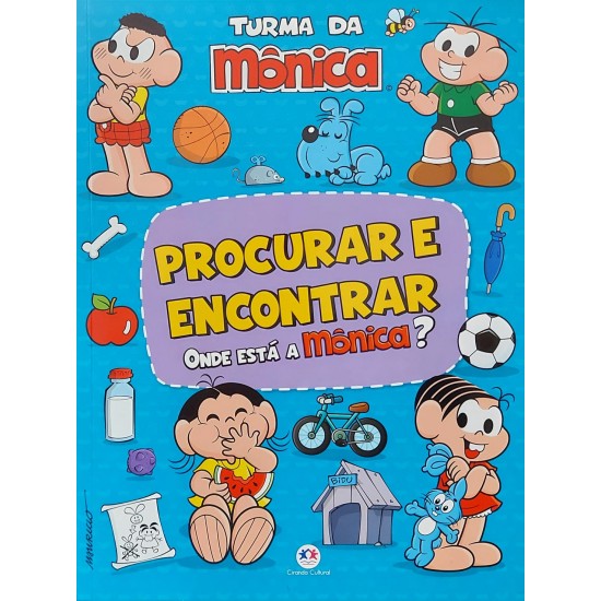 Procurar e Encontrar, Onde Está a Mônica?, Mauricio de Souza Procurar e Encontrar, Onde Está a Mônica?, Mauricio de Souza