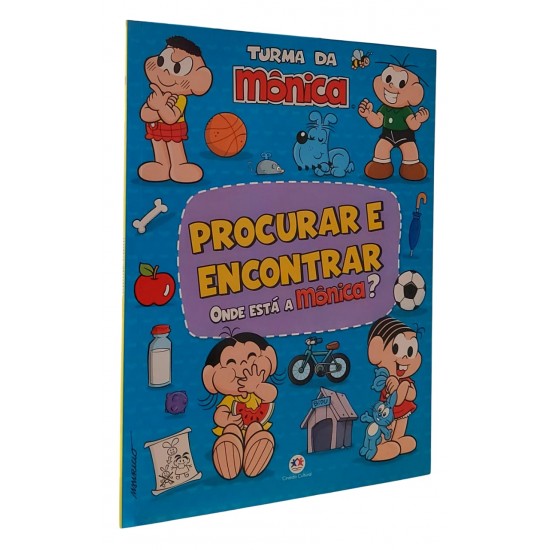 Procurar e Encontrar, Onde Está a Mônica?, Mauricio de Souza Procurar e Encontrar, Onde Está a Mônica?, Mauricio de Souza