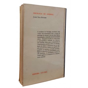 Psicologia do Anormal, James Neal Butcher Psicologia do Anormal, James Neal Butcher