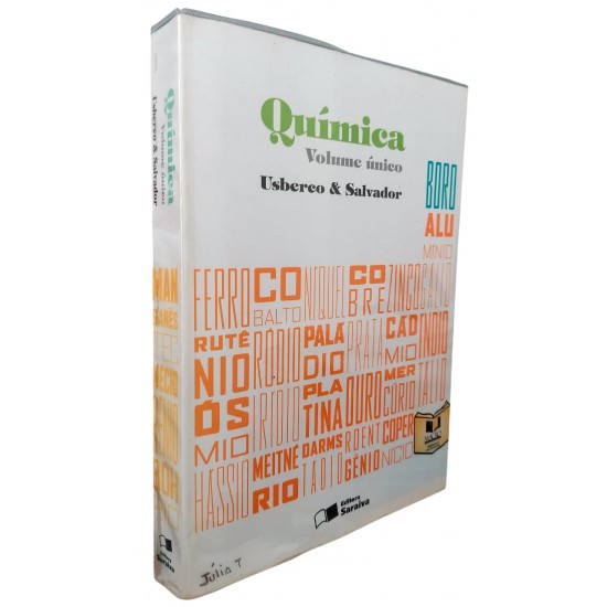 Química Vol. Único, Usberco, Salvador, Edição 2013 Química Vol. Único, Usberco, Salvador, Edição 2013
