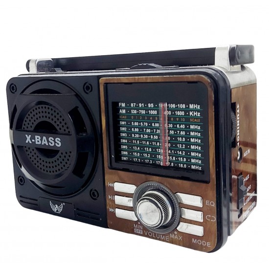 Radio X-Bass com USB e Card Radio X-Bass com USB e Card