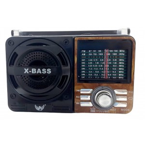 Radio X-Bass com USB e Card Radio X-Bass com USB e Card