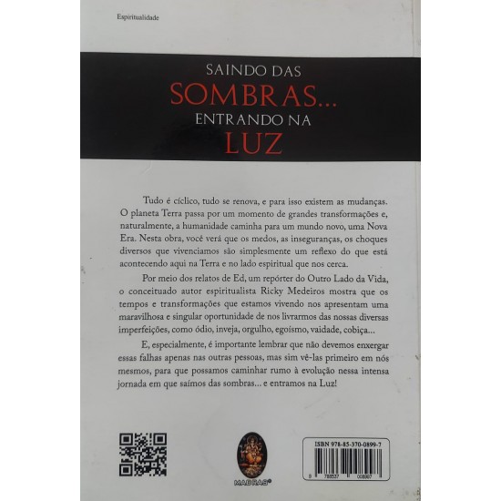 Saindo das Sombras, Entrando na Luz, Ricky Medeiros Saindo das Sombras, Entrando na Luz, Ricky Medeiros