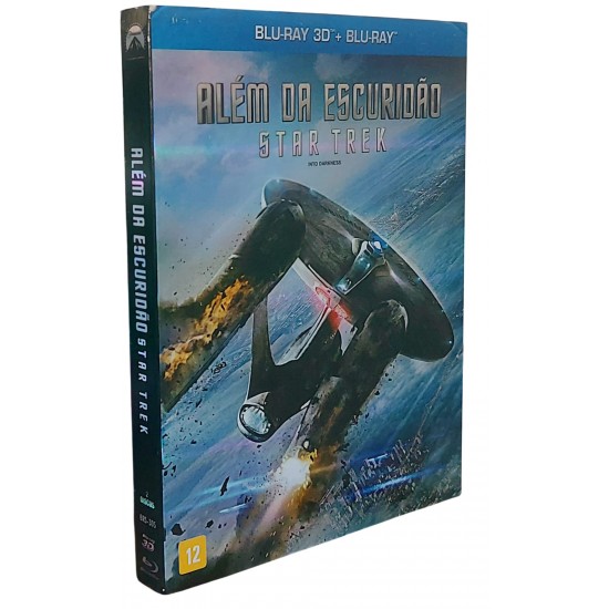 Star Trek, Além da Escuridão, Blu-ray 3D 2D, J.J. Abrams, Paramount - 2 Discos
