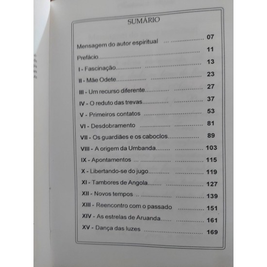 Tambores de Angola, Robson Pinheiro Santos, Ditado Pelo Espírito Ângelo Inácio