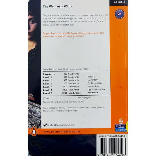 The Woman In White, Wilkie Collins, Penguin Readers The Woman In White, Wilkie Collins, Penguin Readers