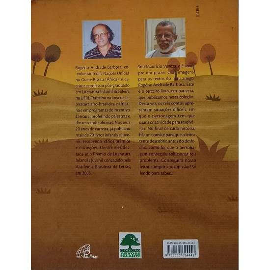 Três Contos Africanos de Adivinhação, Rogério Andrade Barbosa Três Contos Africanos de Adivinhação, Rogério Andrade Barbosa