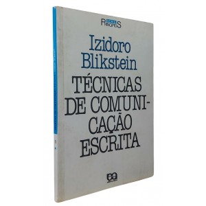 Técnicas de Comunicação Escrita, Izidoro Blikstein