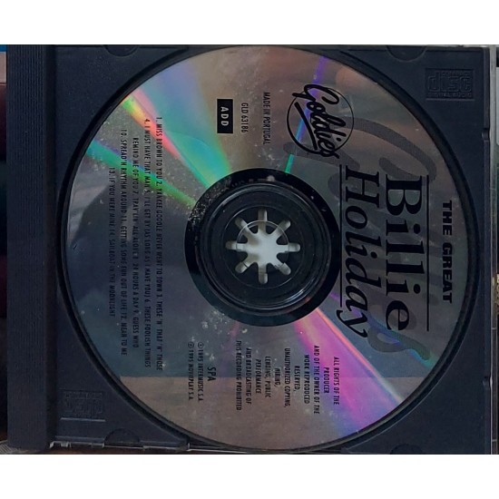 Cd Billie Holiday, The Great, Volume 2