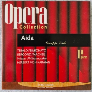 Cd Aida, Giuseppe Verdi, Primeira Parte, Opera Collection